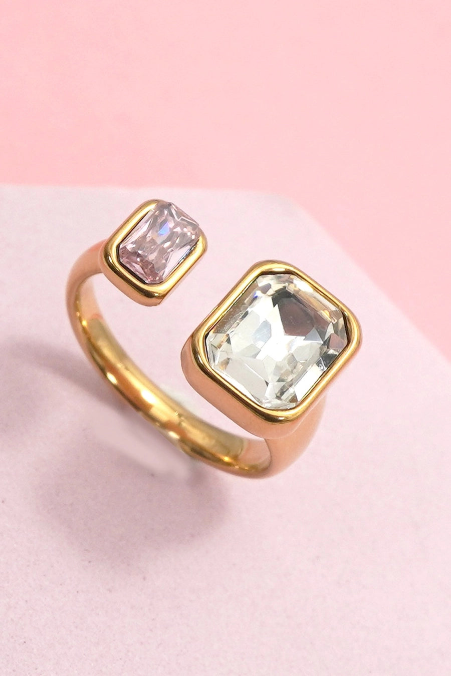 18K Stainless Steel Tarnish Free Ring