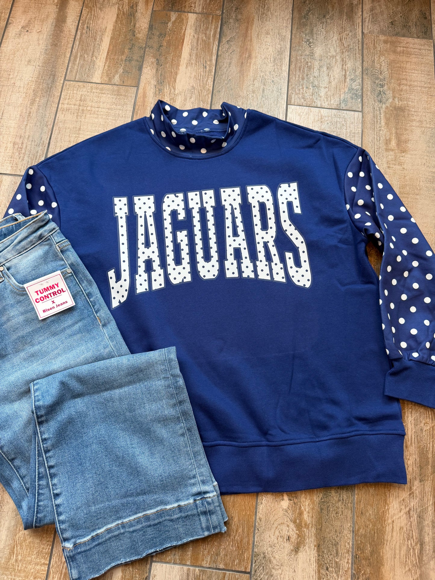 Jaguars Mock Neck