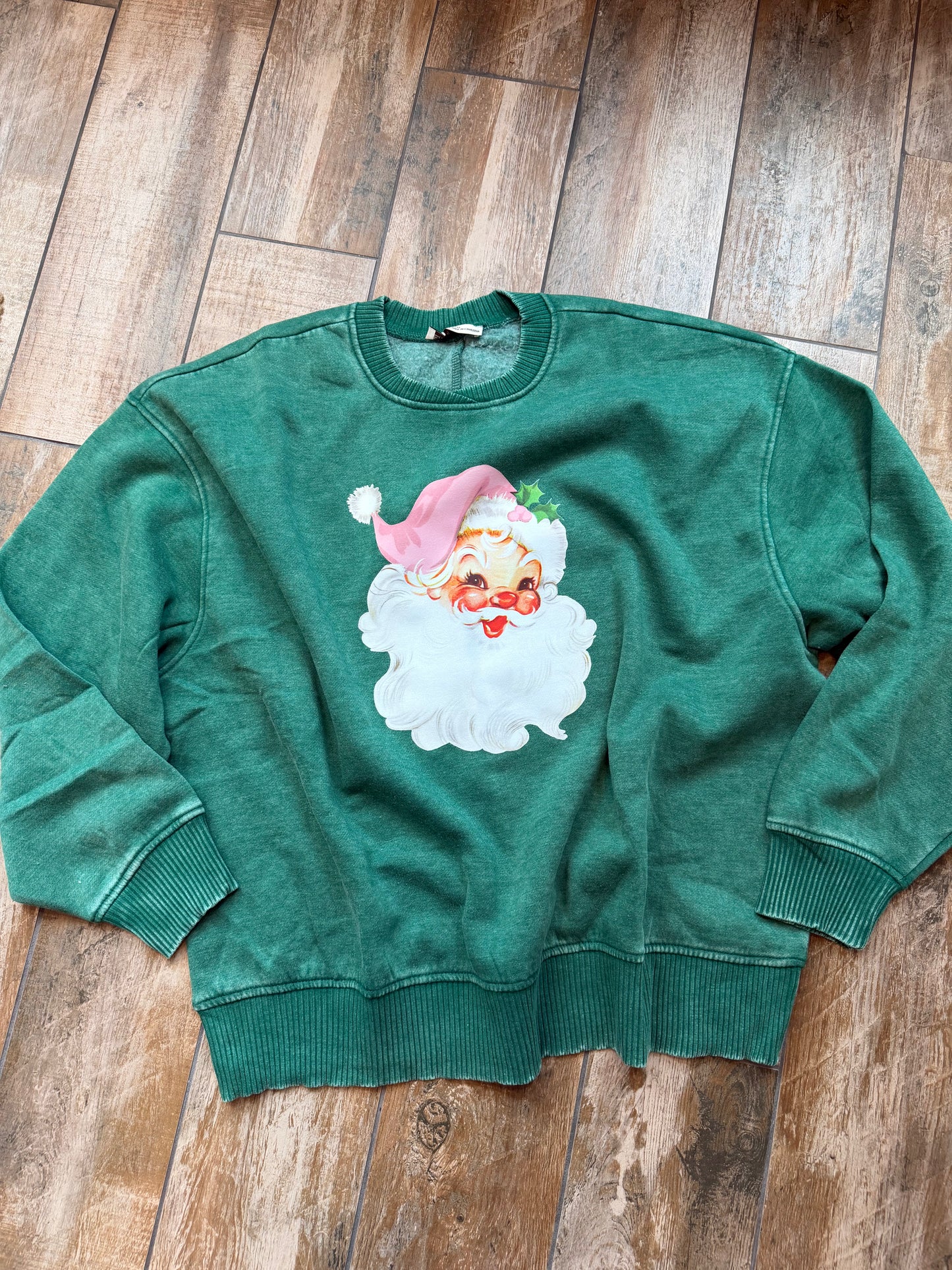 Vintage Santa on Crew