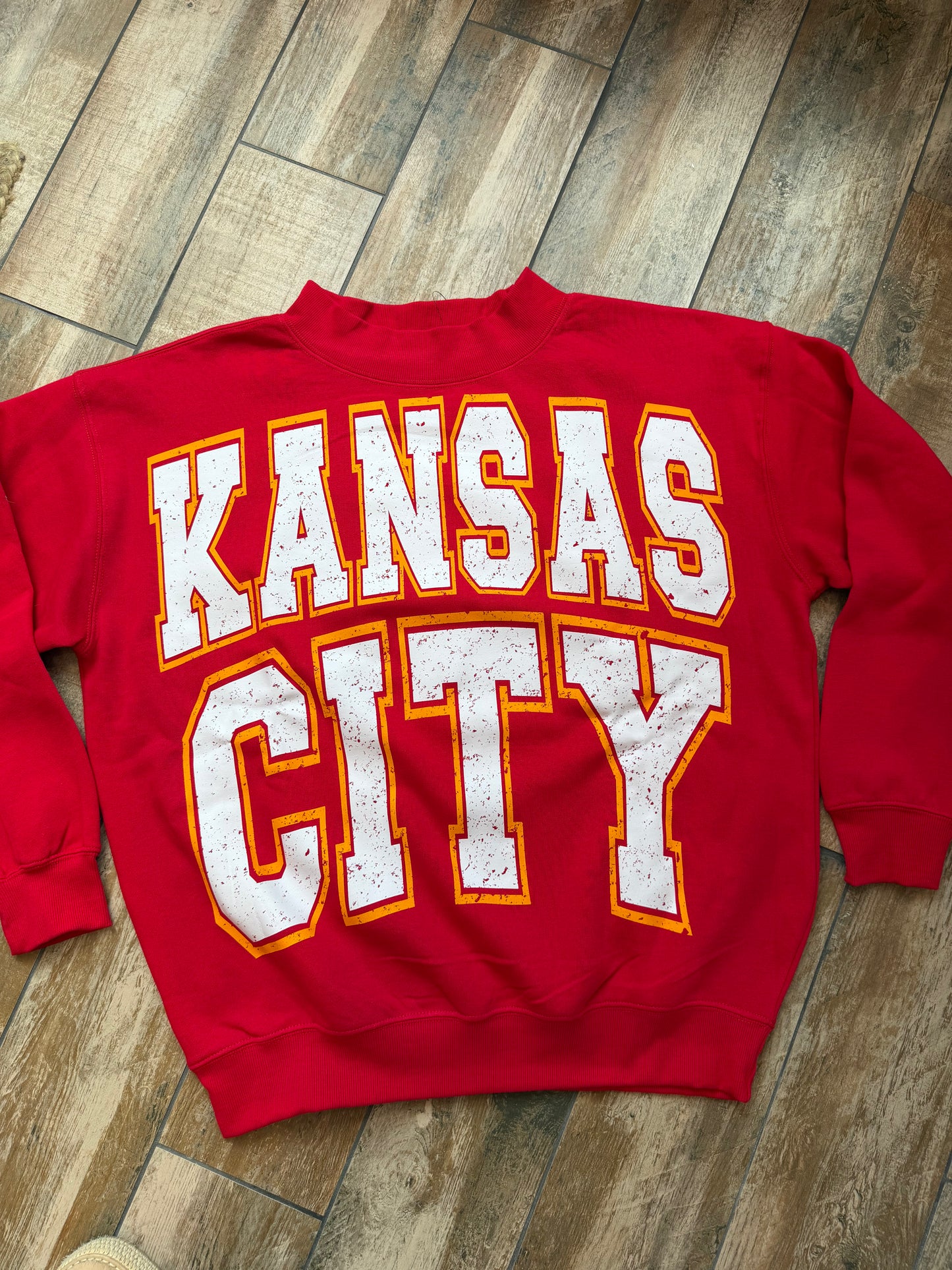 Mock Neck Kansas City Crew