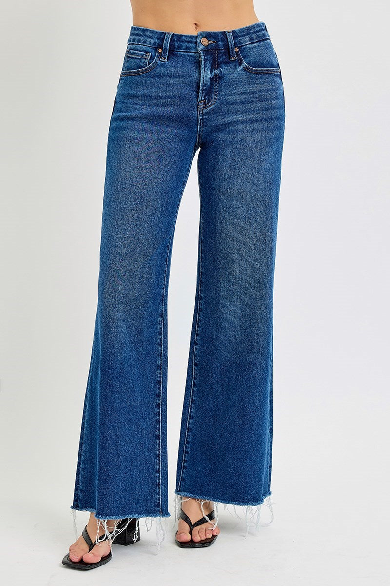 Risen - Mid Rise Tummy Control Denim