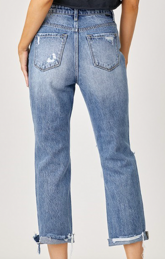 Risen - Distressed Straight Leg