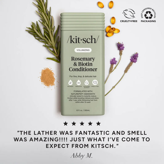 Kitsch - Rosemary & Biotin Shampoo & Conditioner