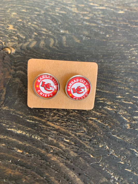 Chiefs Earrings