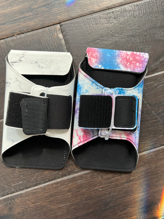 Arm band phone holders