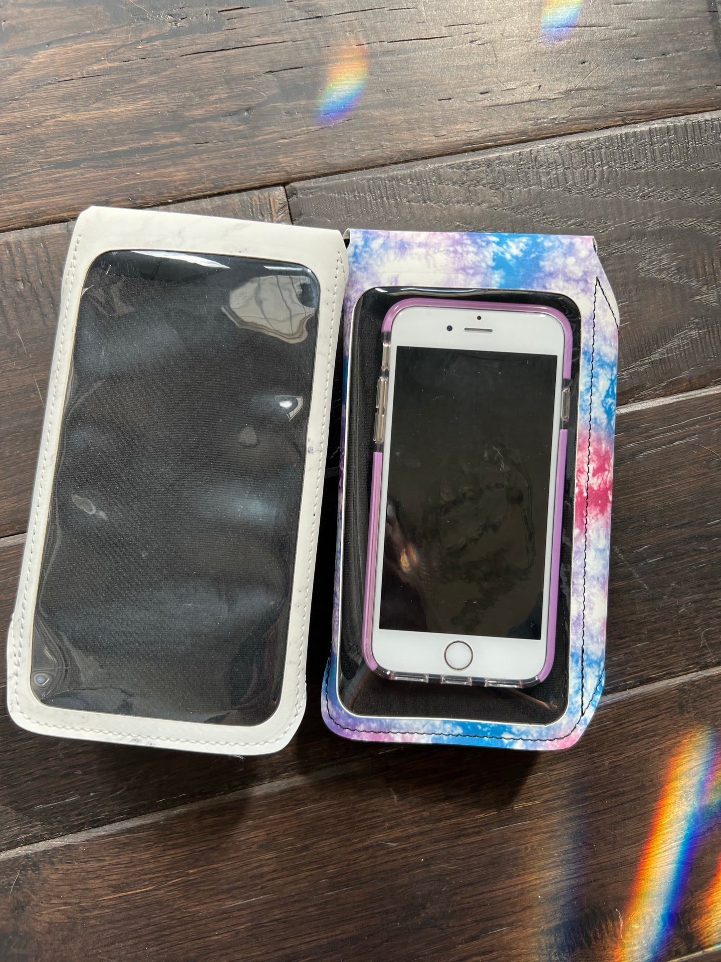 Arm band phone holders