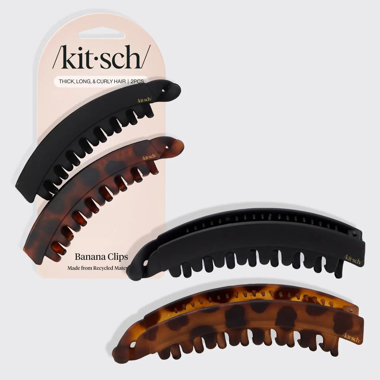 Kitsch - Banana Clip 2pc