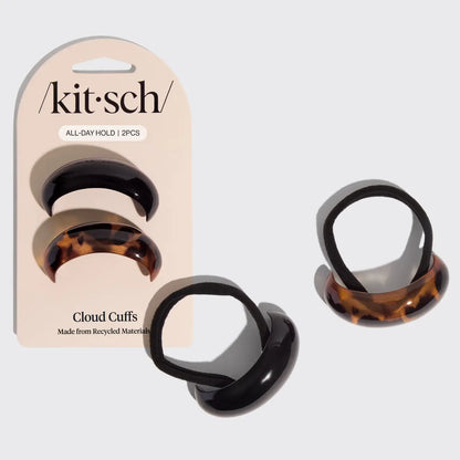 Kitsch - Black & Tort Cloud Cuffs