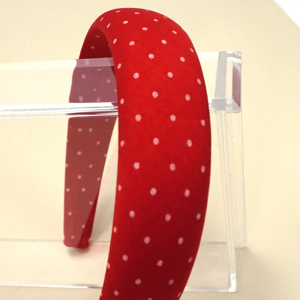 Polka Dot Padded Headband