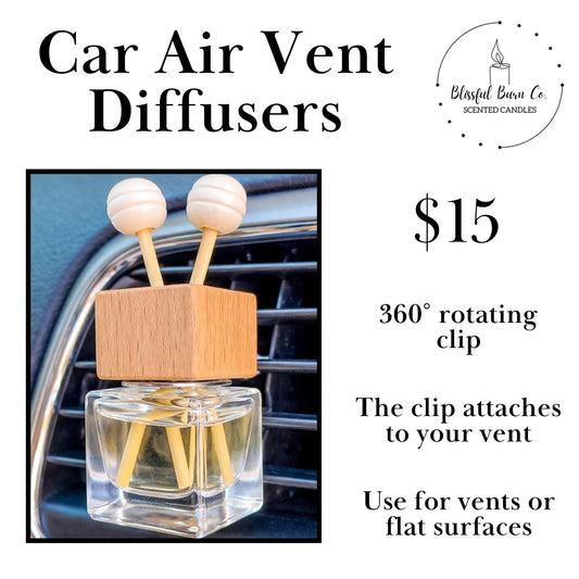 Blissful Burn Car Vent Oil Diffuser