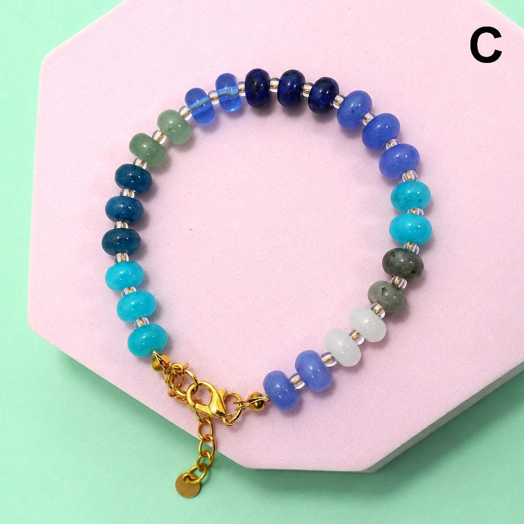 Boho Resin Beaded Bracelet