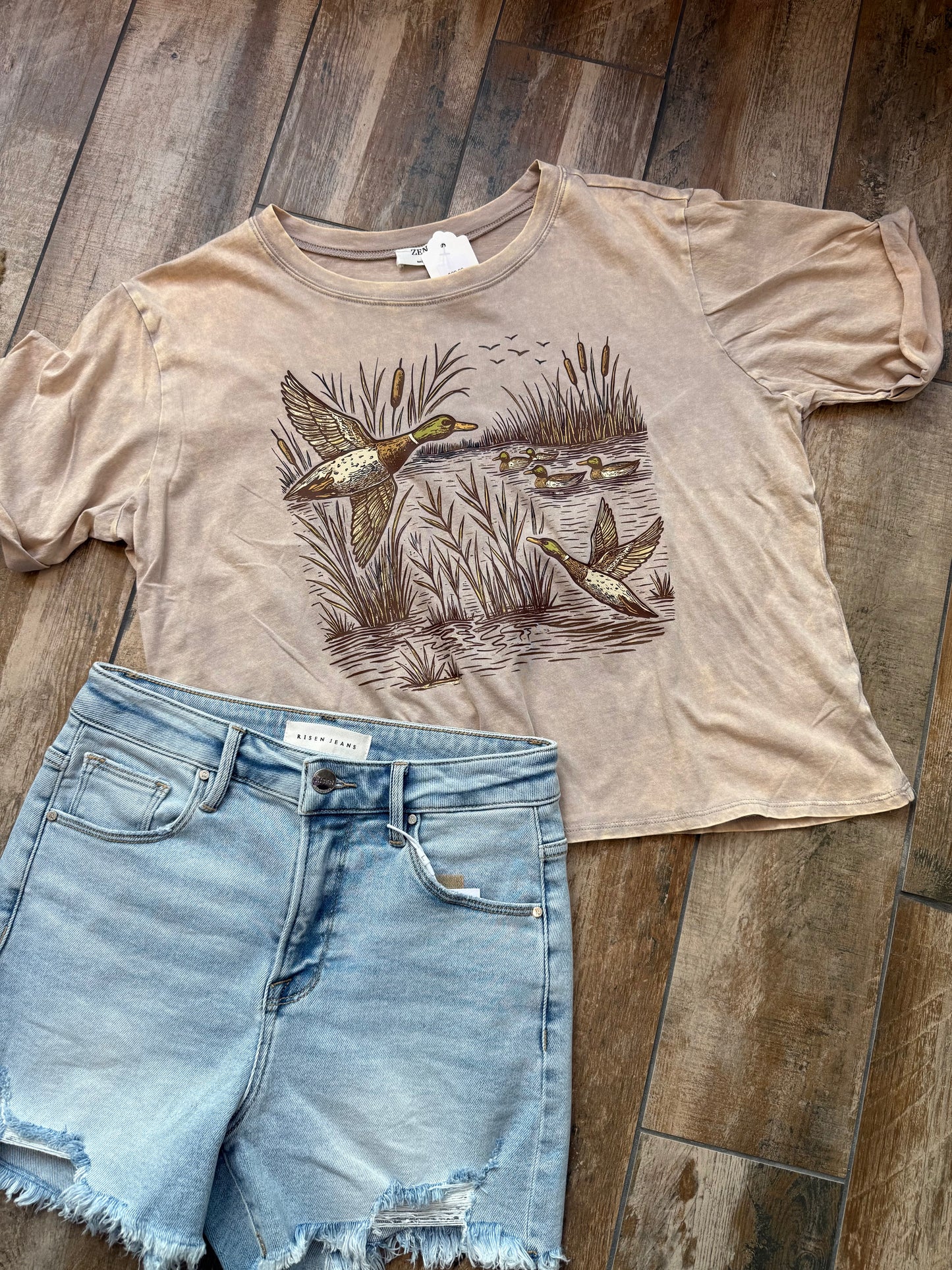 Mallard Cropped Tee