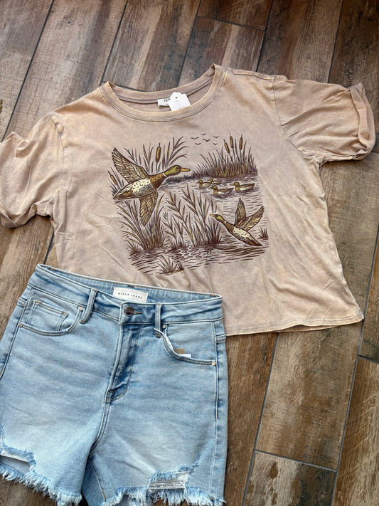 Mallard Cropped Tee