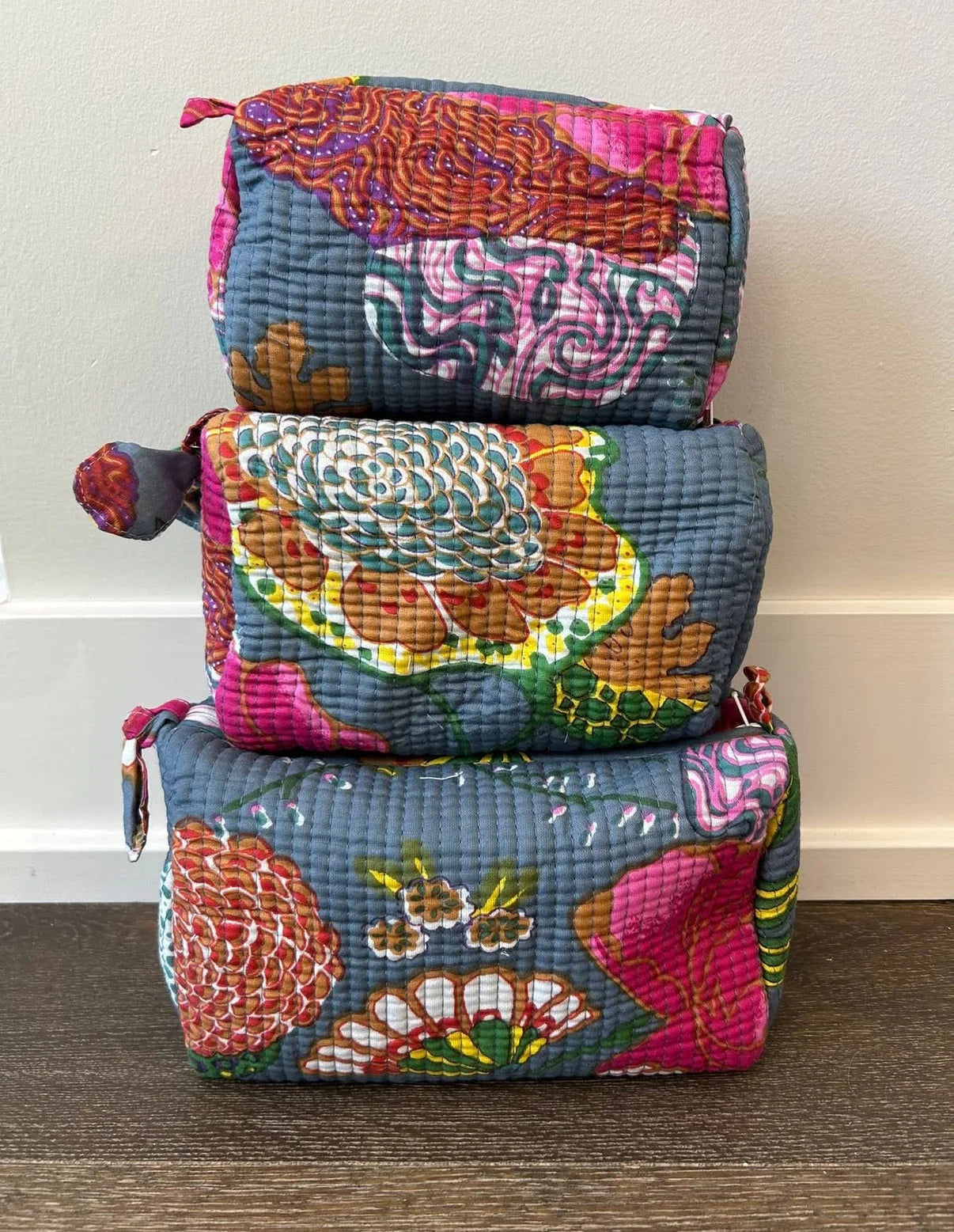 3 Piece Cosmetic Case Set