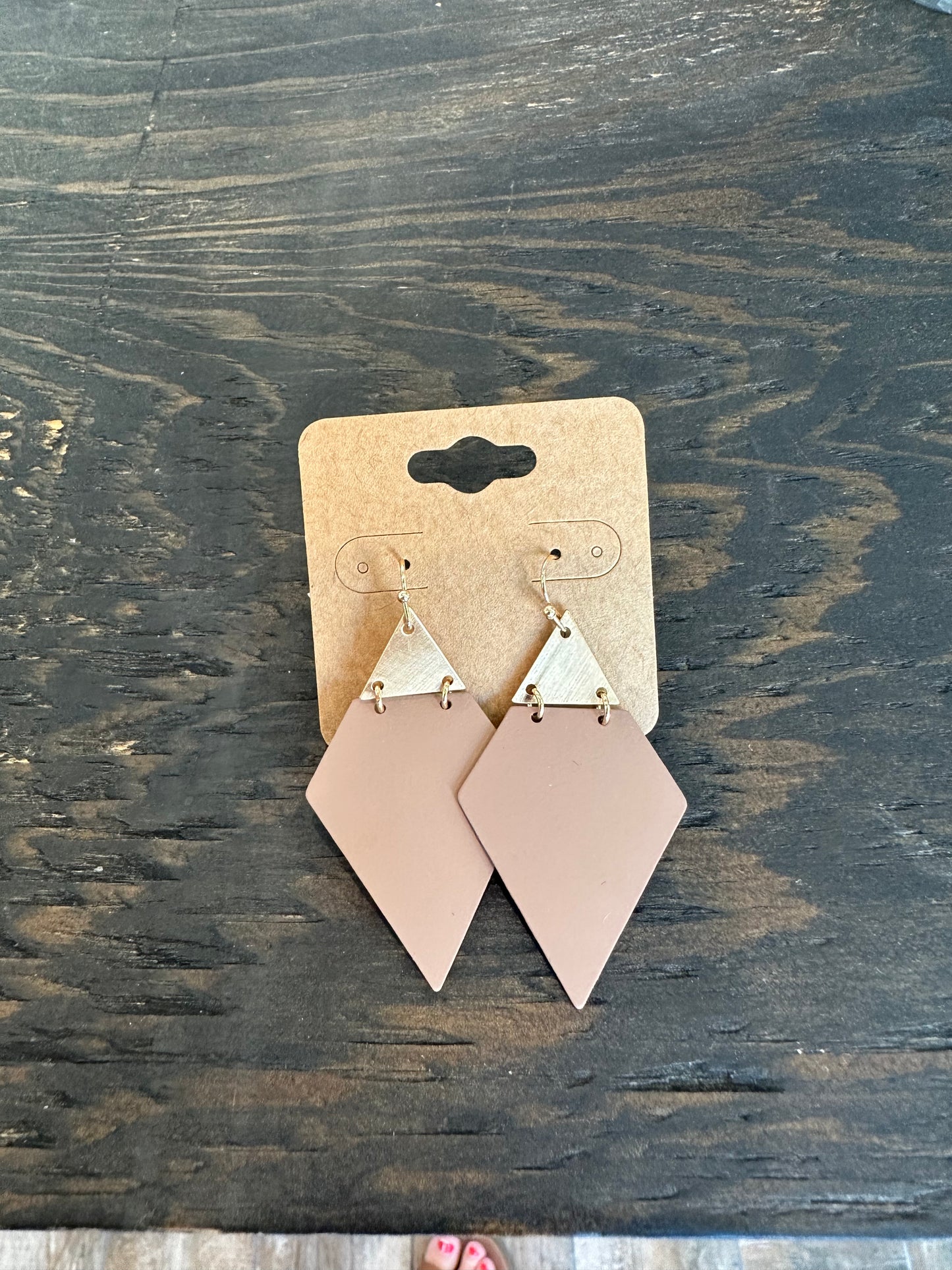 Triangle Metal Earrings