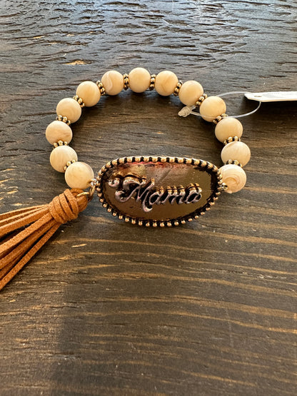 Mama Beaded Bracelet