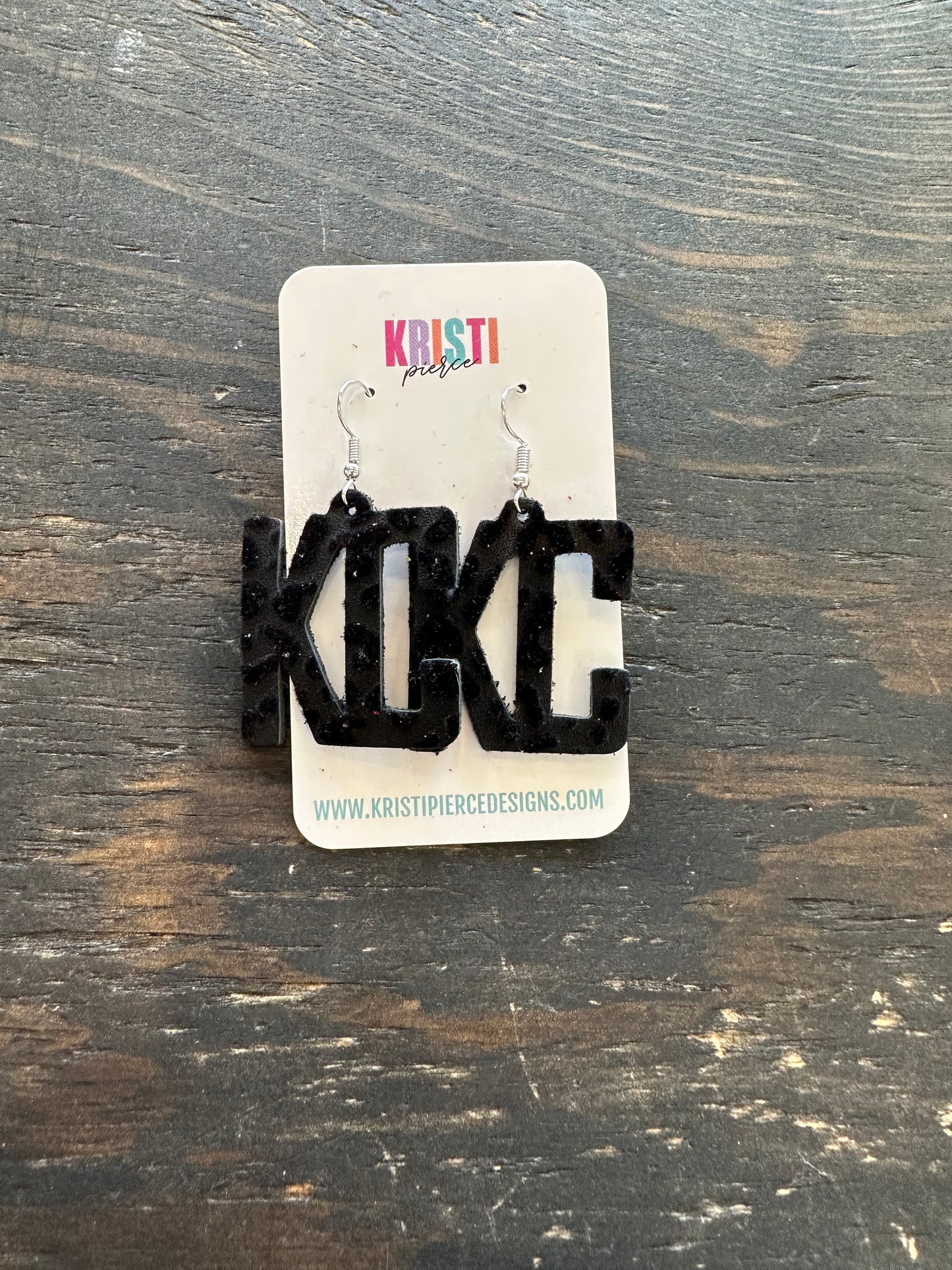 KC Letter Earrings