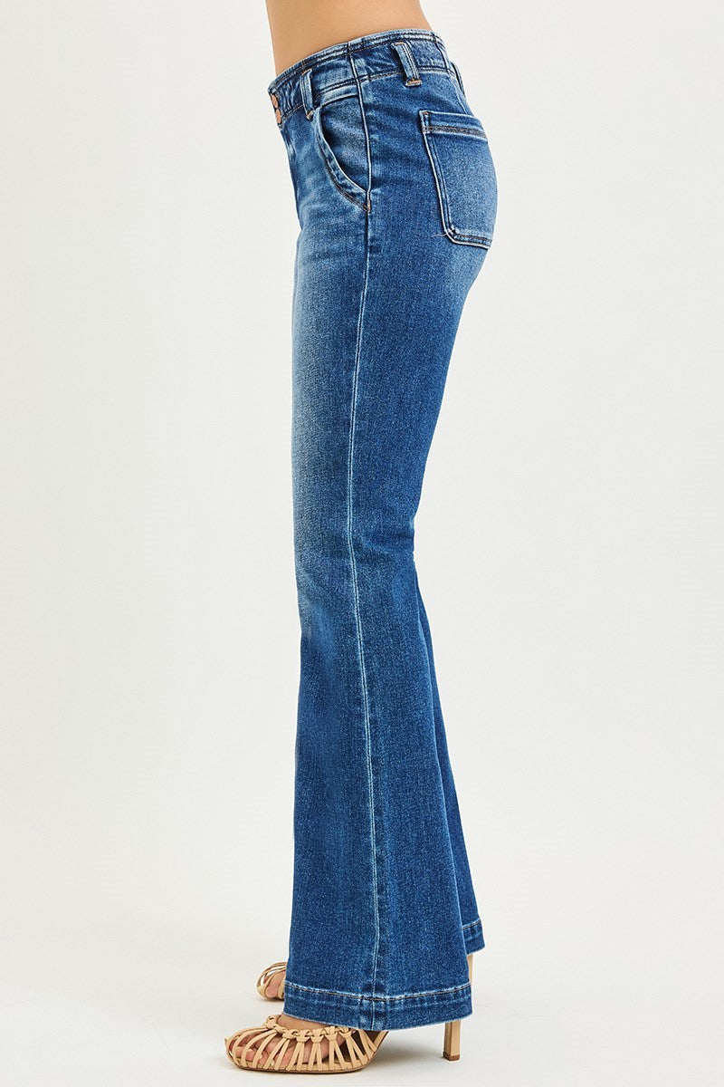 Risen - High Rise Flare Jeans