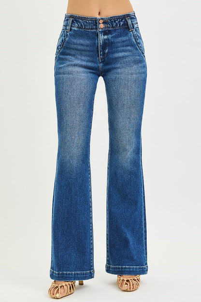 Risen - High Rise Flare Jeans