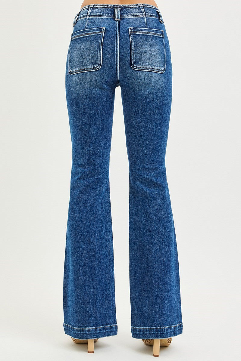 Risen - High Rise Flare Jeans