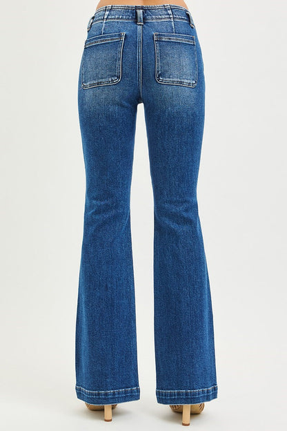 Risen - High Rise Flare Jeans