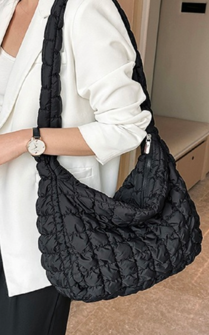 Puff Quilted Crossbody Bag