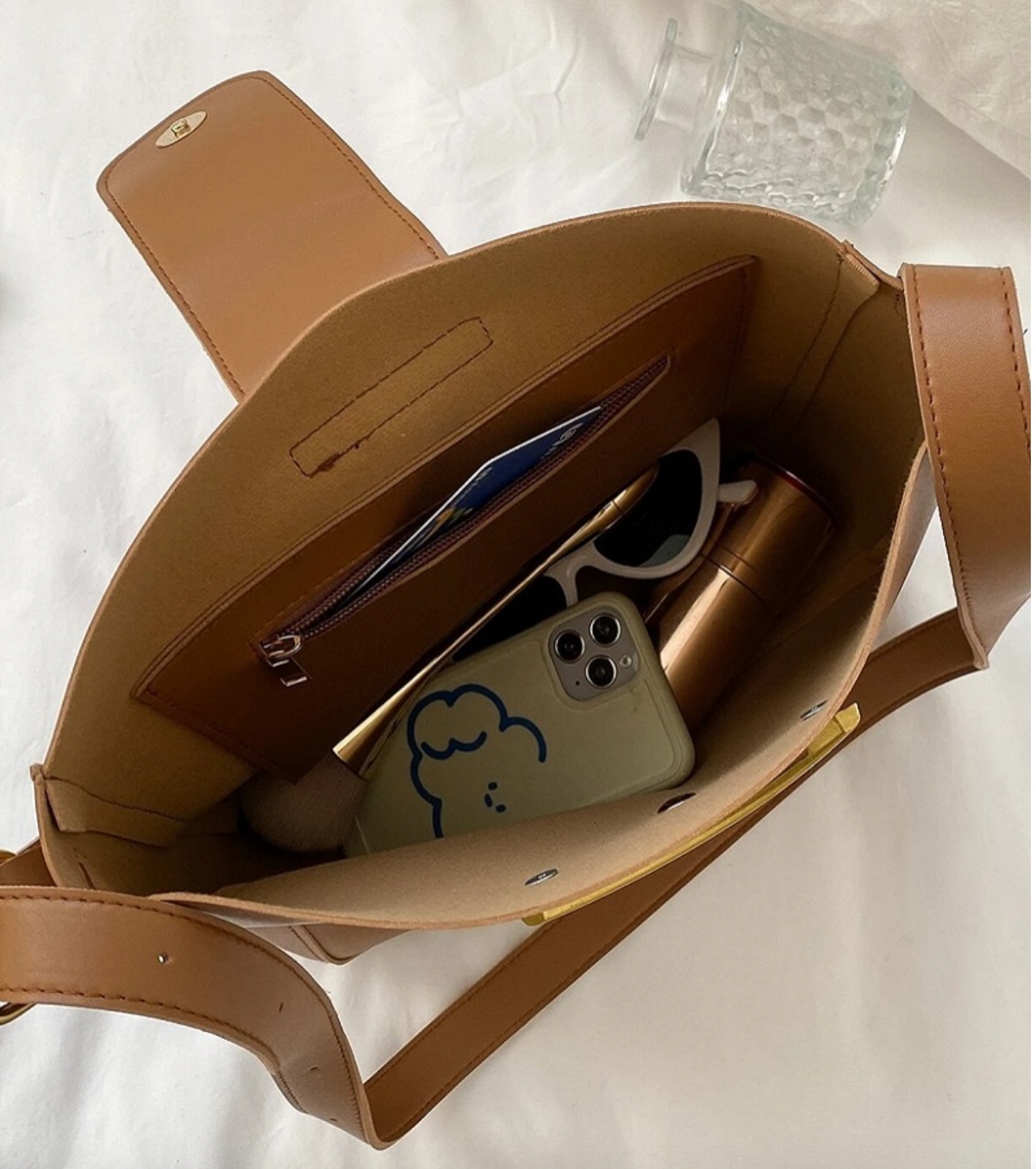 Vegan Leather Crossbody/Shoulder Bag