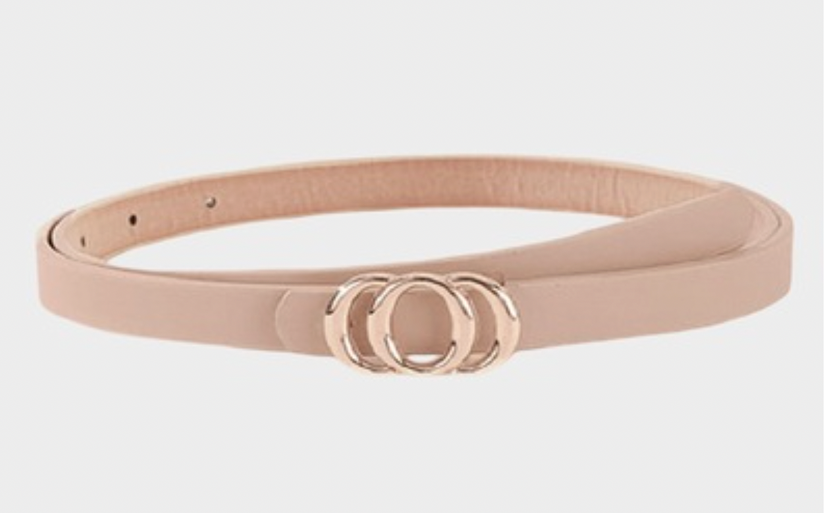Triple Ring Fashion Belt