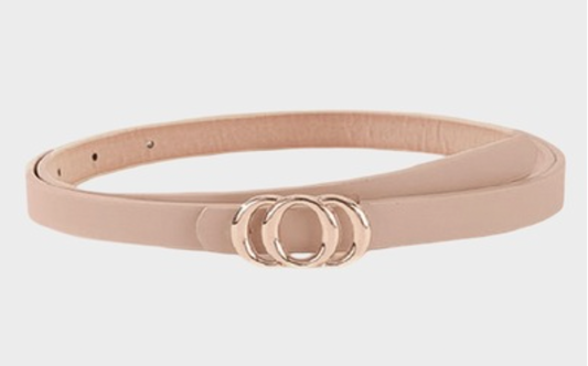 Triple Ring Fashion Belt