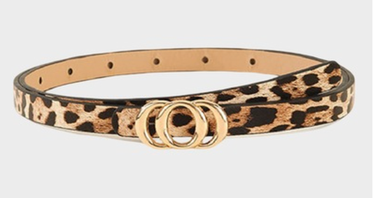 Triple Ring Fashion Belt