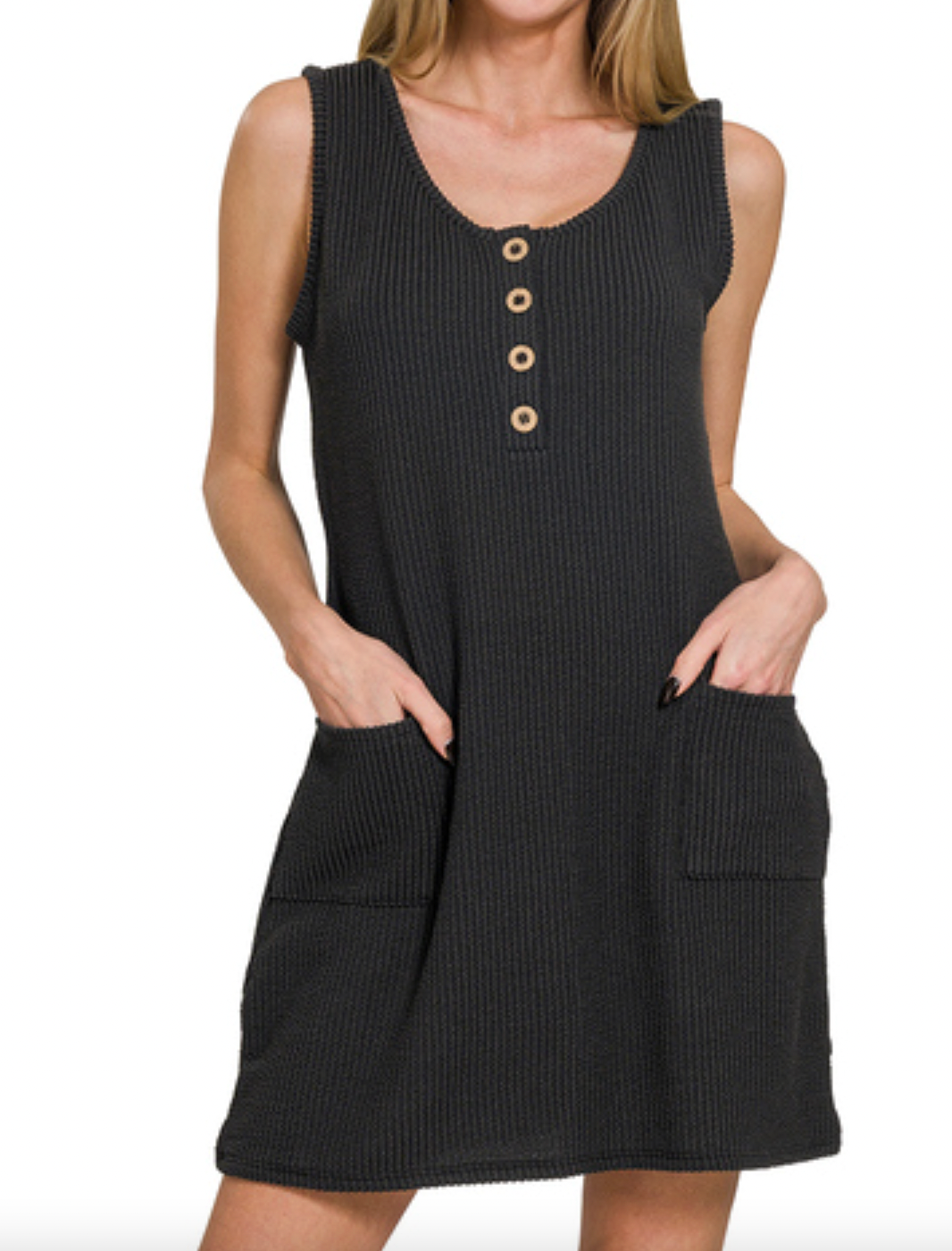 Sleeveless Tank Mini Dress