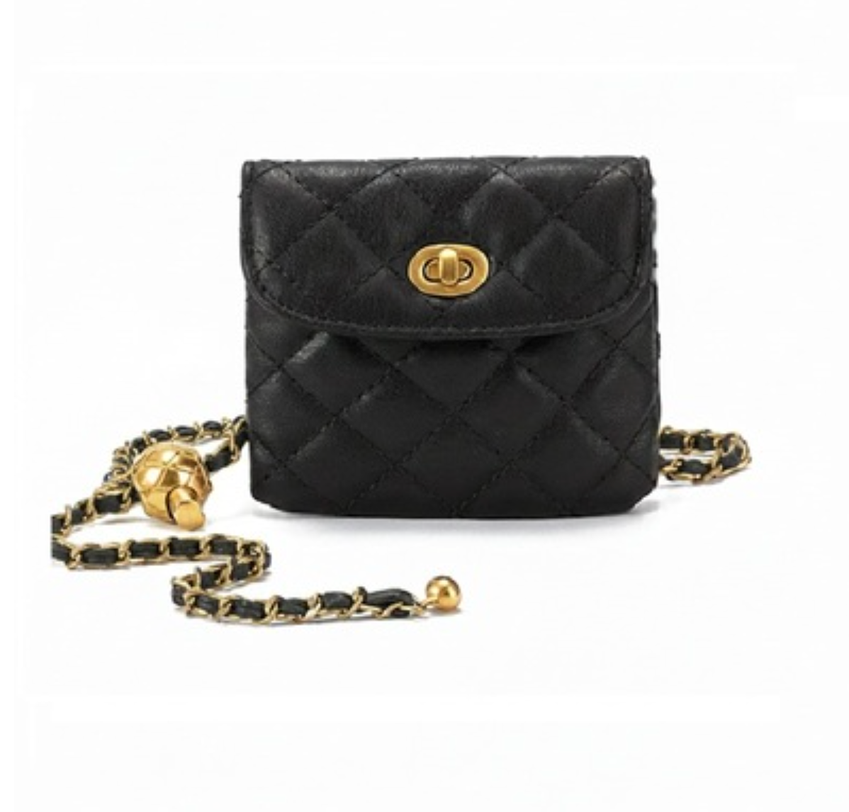 Leomi Crossbody Belt Chain Bag