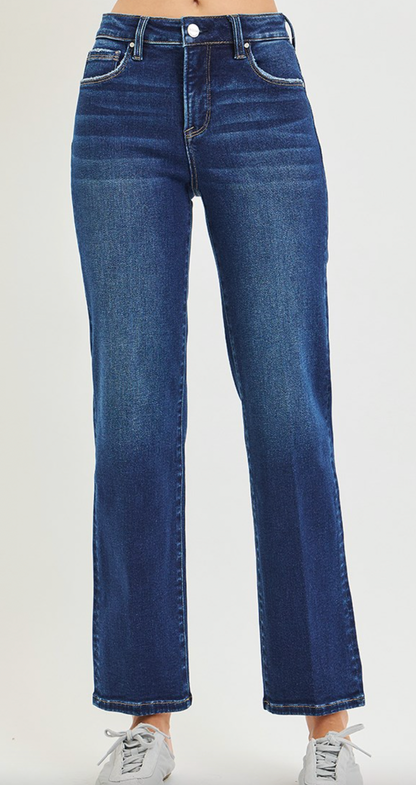 Risen - Tummy Control High Rise Ankle Straight