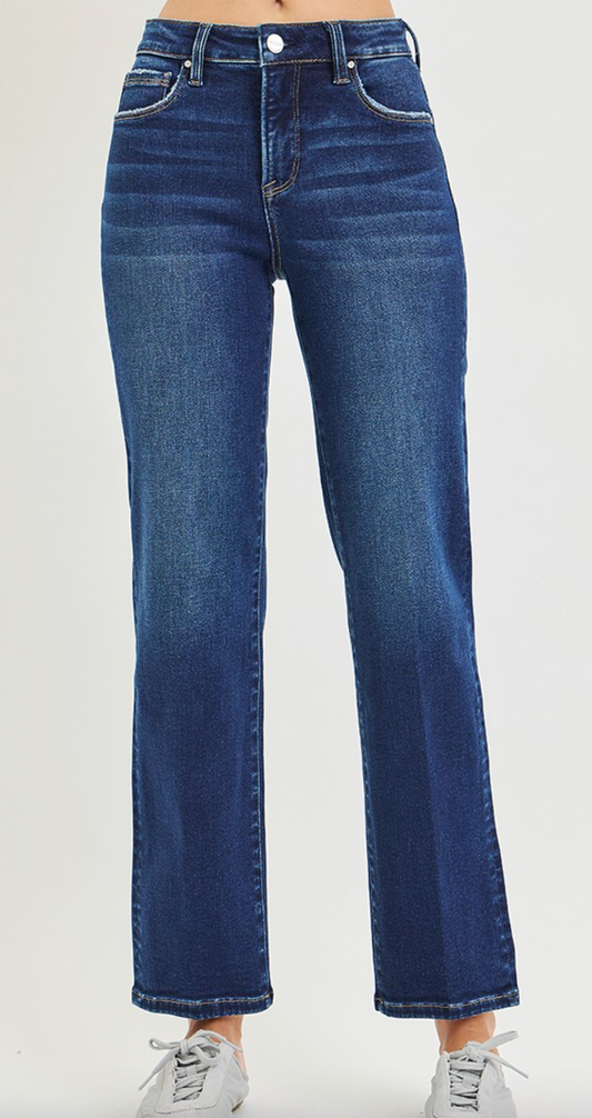 Risen - Tummy Control High Rise Ankle Straight