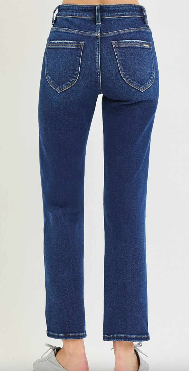 Risen - Tummy Control High Rise Ankle Straight