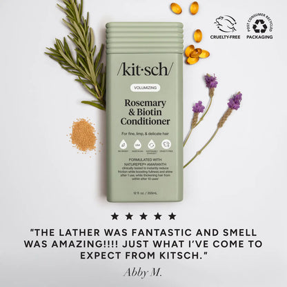 Kitsch - Rosemary & Biotin Shampoo & Conditioner
