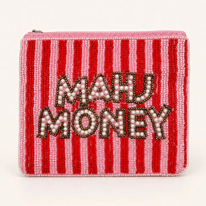 Mahjong Striped Coin Purse
