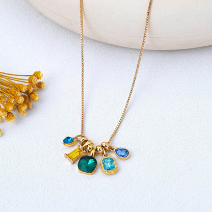 Crystal Cluster Necklace