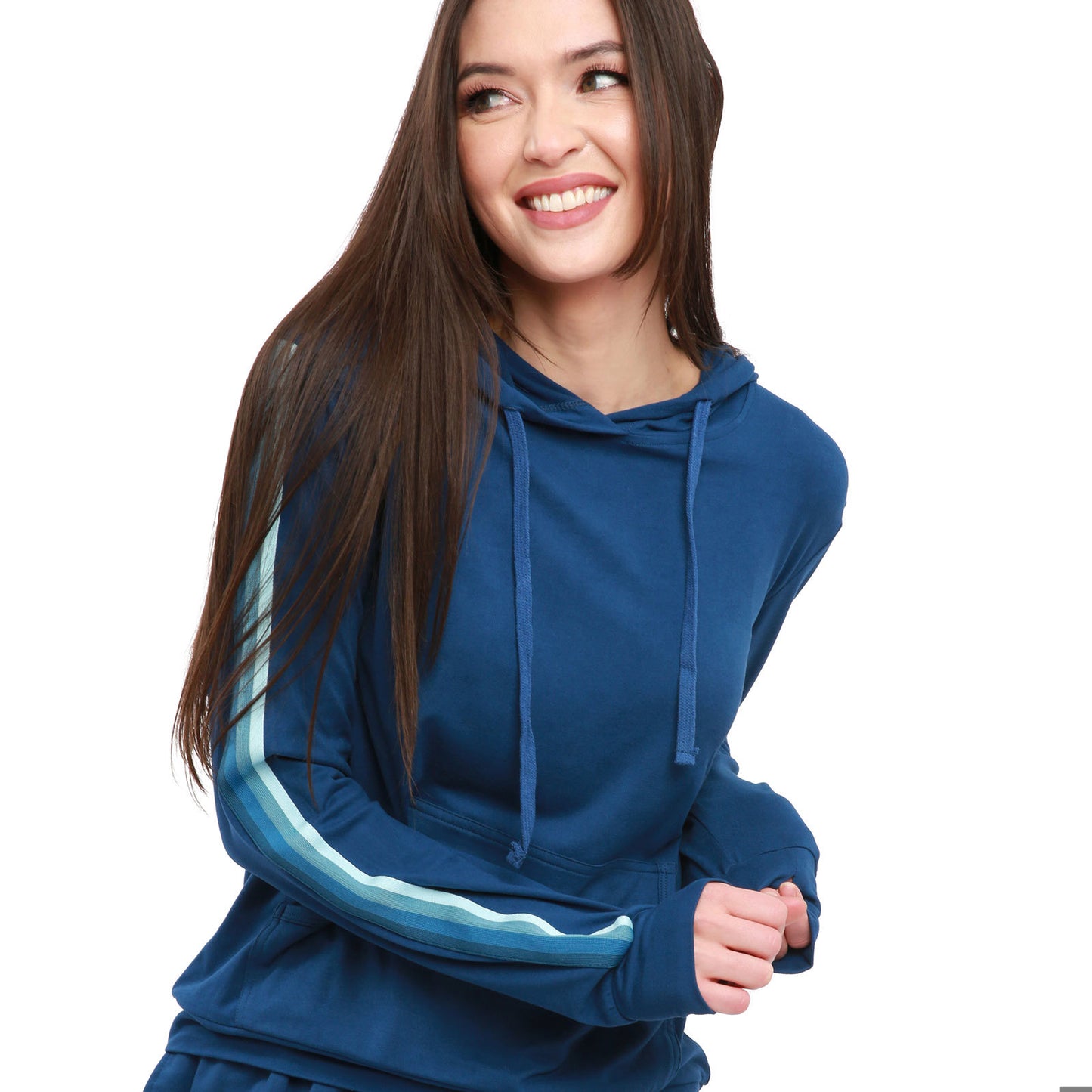 Varsity Stripe Hoodie