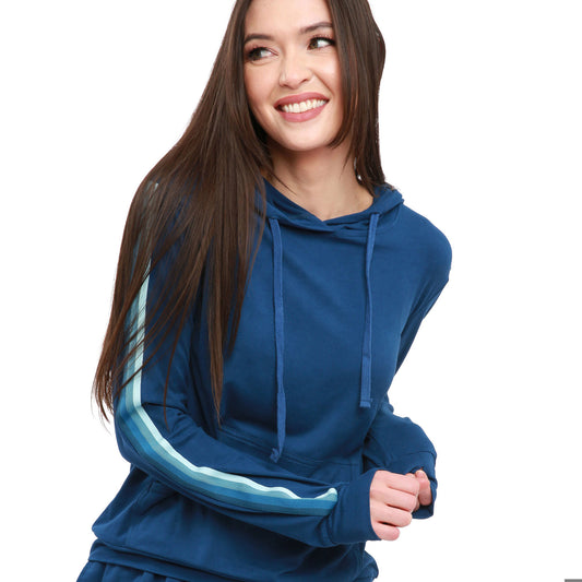 Varsity Stripe Hoodie