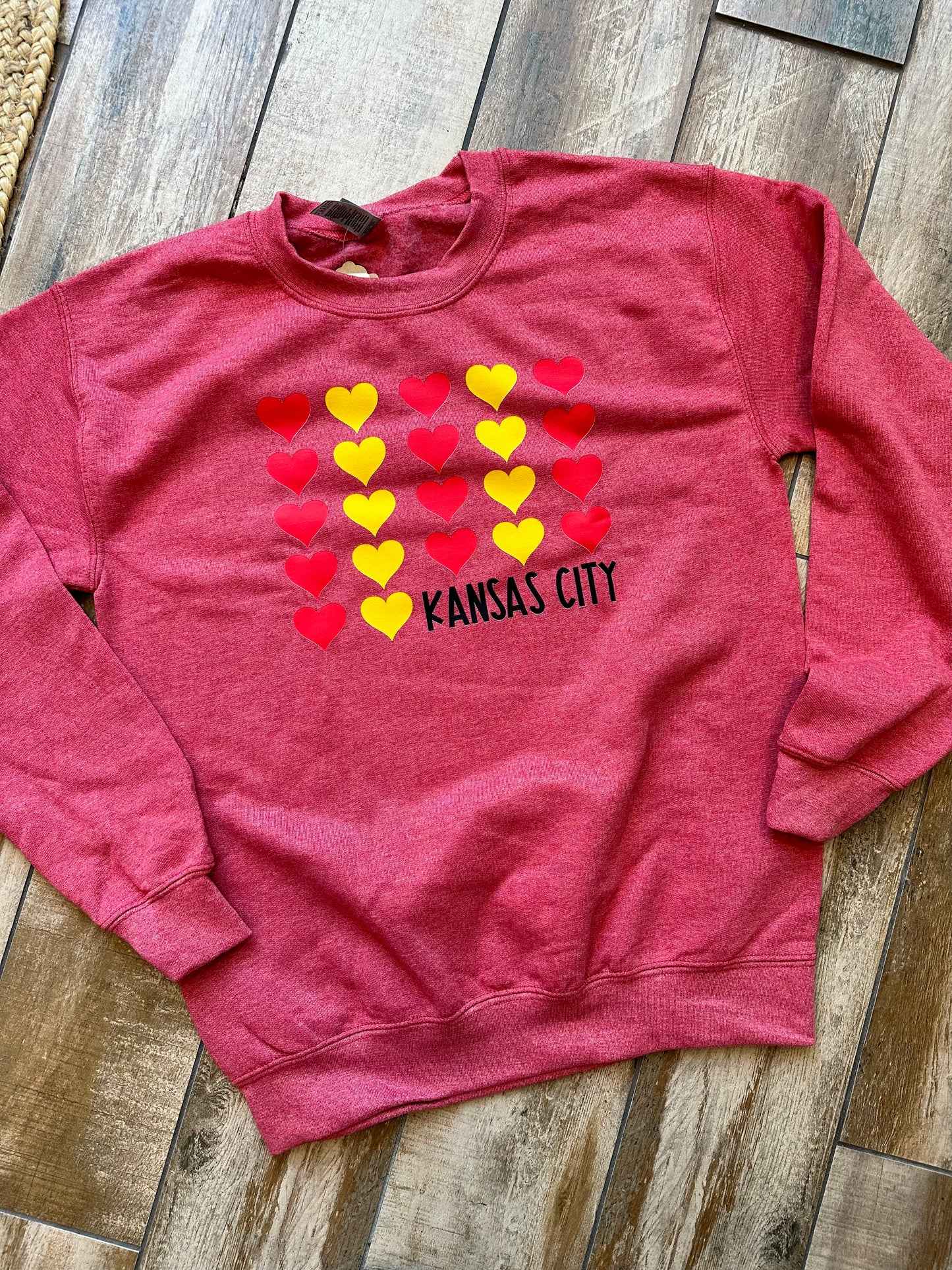 Kansas City Heart Sweatshirt